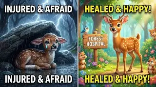 Forest Care Hospital &ndash; Emotional Animal Rescue Story | Heart Touching Animation