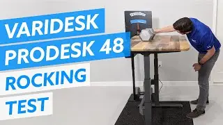 WobbleMeter: Rocking Deflection Stability Tests For VARIDESK ProDesk&reg; 48 Electric