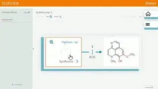 New.Reaxys Synthesis Planner - Manually