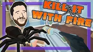 NO ROOM FOR MERCY | Let's Play Kill It With Fire: Invasion (Demo) | Graeme Games