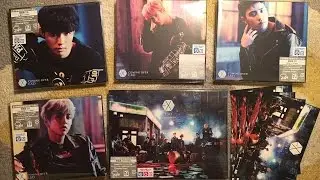 Exo Coming Over Unboxing [ CD & DVD + 4 Members ]