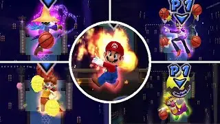 All Special Shots (Basketball) - Mario Sports Mix