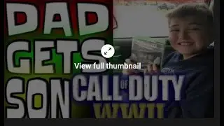 DAD GETS SON CALL OF DUTY FamilyOFive Re Upload