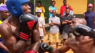 Мы не ожидали такого от Айеке, вау #StreetBoxing #Boxing #BoxingTraining #boxworld