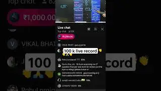 Rojgar with ankit live record 100k ssc gd #shorts #sscgd