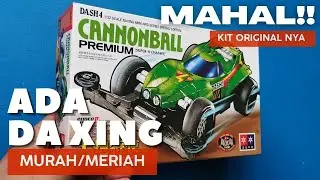 Unboxing & Merakit  - DASH 4 - CANNONBALL - Premium Super 2 Chassis - Merk DAXING Mini 4WD TAMIYA KW