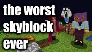 The Most Chaotic Skyblock I've Ever Played
