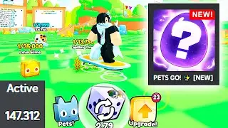 LANÇOU NOVO MELHOR JOGO DO ROBLOX! PETS GO