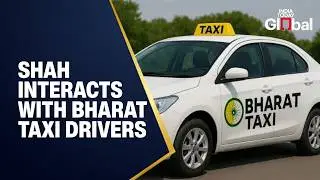LIVE: Union Home Minister Amit Shah Interacts with Bharat Taxi Drivers in Delhi