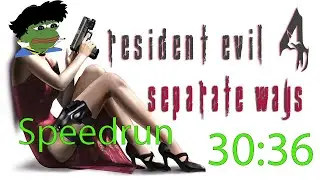 Speedrun Resident evil 4 (Console) [pc07] Separate way (