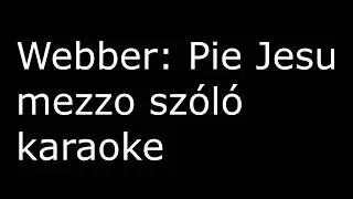 PANNNONIADA Szólisták Pie Jesu mezzo karaoke