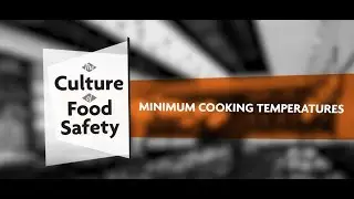 Minimum Cooking Temperatures