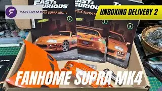 Fanhome Fast & Furious Supra Build &ndash; Unboxing Issues 3&ndash;5 & Posters! | 1:8 Scale Model Kit