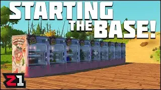 The Beginning Of Our NEW BASE ! Scrap Mechanic Modded [E7] | Z1 Gaming