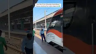 Loco Pilot 👨&zwj;✈️ Sir of Rourkela Vande Bharat Express checking Train before departure ✅