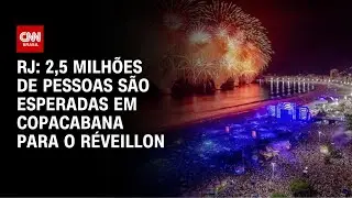 Réveillon deve reunir 2,5 milhões de pessoas em Copacabana | HORA H