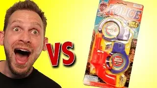 Police Gun & Cuffs Unboxing