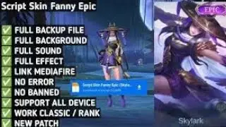 UPDATE ❗ SCRIPT FANNY EPIC TERBARU FULL EFEK NO PASSWORD