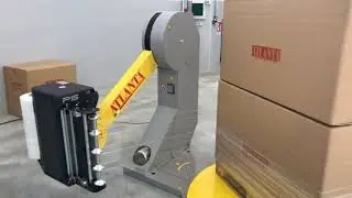 Atlanta Mytho Cut 4 Strokes Pallet Wrapping Machine | Hazel 4D