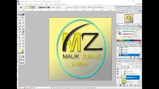 'MK' CHARACTERB LOGO photoshop 7.0 2023