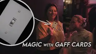 That's not a Light Switch!!  Magic with GAFF Playing Cards