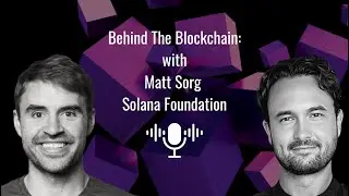 Building a successful career in Web3 from Matt Sorg, Solana Foundation