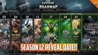 For Honor Season 12 Reveal Date! - Halloween Event - October Roadmap - Spectator Mode Test
