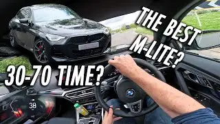 BMW M240i 2023 года: взгляд из окна автомобиля/обзор // Близко, но без сигары!