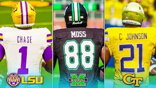 I Gave Every College Their BEST WR EVER!