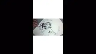Inking hair