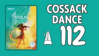 Cossack Dance | Kraemer | Play Along | Trinity College London Grade 5 Violin Exams from 2025