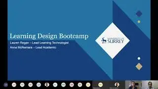 University of Surrey - Learning Design Bootcamp 2020
