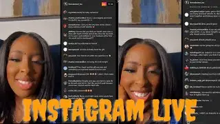 MARRIED TO MEDICINE SWEET TEA TALKS ABOUT SEEING QUAD AT HER PARTY | INSTAGRAM LIVE