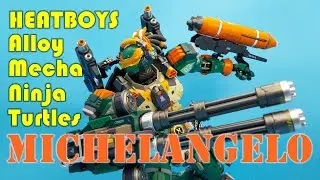 Teenage Mutant Ninja Turtles - HEATBOYS Alloy Mecha Ninja Turtles Michelangelo HB0014 TMNT Review