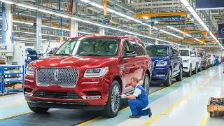 How the Lincoln Navigator Is Built – Inside America’s Luxury SUV Manufacturing Line (Full Process)