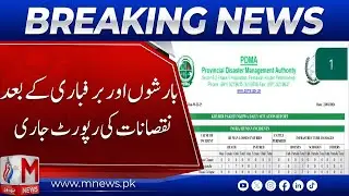 Snowfall & Landslides Across Province | PDMA Confirms Casualties | M News