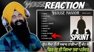Reaction Sprint · Navaan Sandhu · Jasmeen Akhtar | New Album House Navior | Latest Punjabi Song 2025