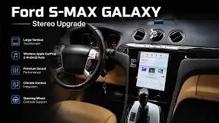 How to install Ford SMAX Galaxy 2007-2015 Android Car Radio Unit？