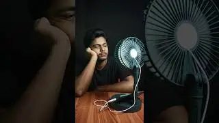 Foldable mini fan 🔥 || Tech Diary