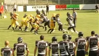 Hannover Spartans gegen Elmshorn Fighting Pirates