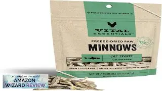 Vital Essentials Freeze Dried Raw Cat Treats Minnows Treats 0.5 oz Review