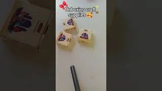 unboxing craft supplies from amazon #ytshorts # #funny #new #trending #trend #youtuberslife #shorts