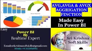 AVERAGE, AVERAGEA, AVERAGEX || Power BI DAX for Beginners