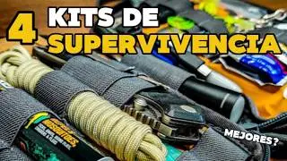 4 Kits de Supervivencia de Amazon (2026): ¿cuál vale la pena de verdad? | bushcraft senderismo edc