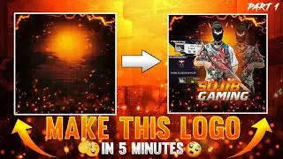 কিভাবে খুব সহজে গেমিং লোগো বানাবে হয়।। HOW TO MAKE GAMING LOGO।। MAKE THIS LOGO ON ANDROID।।