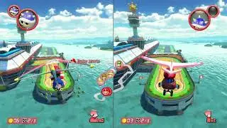 Mario Kart 8 Deluxe: My team got just Blue Shell - Random Items in VS Race