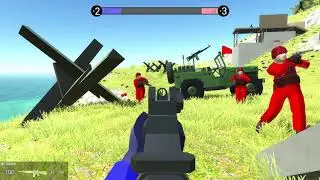 Ravenfield Build 21 Gameplay With Mods | GAME CRASHED AT THE END