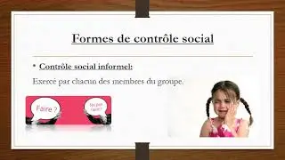 Le contr&ocirc;le social socio premiere