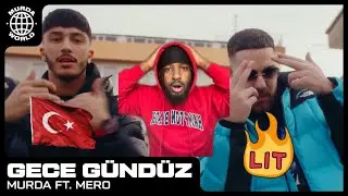 |TURKISH DRILL/RAP REACTION 🇹🇷|Murda - Gece Gündüz ft. MERO (prod. Spanker)