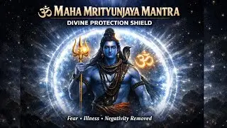 MAHA MRITYUNJAYA MANTRA for Protection 🕉️ | Powerful Healing & Fear Removal | 108 Times